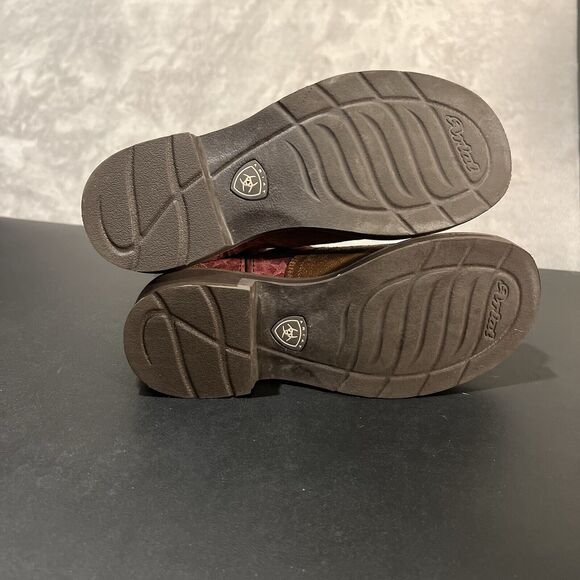 Ariat Fatbaby Heritage Trio Boots Women's 6 B Leather Western Cowboy Boots - Picture 4 of 10